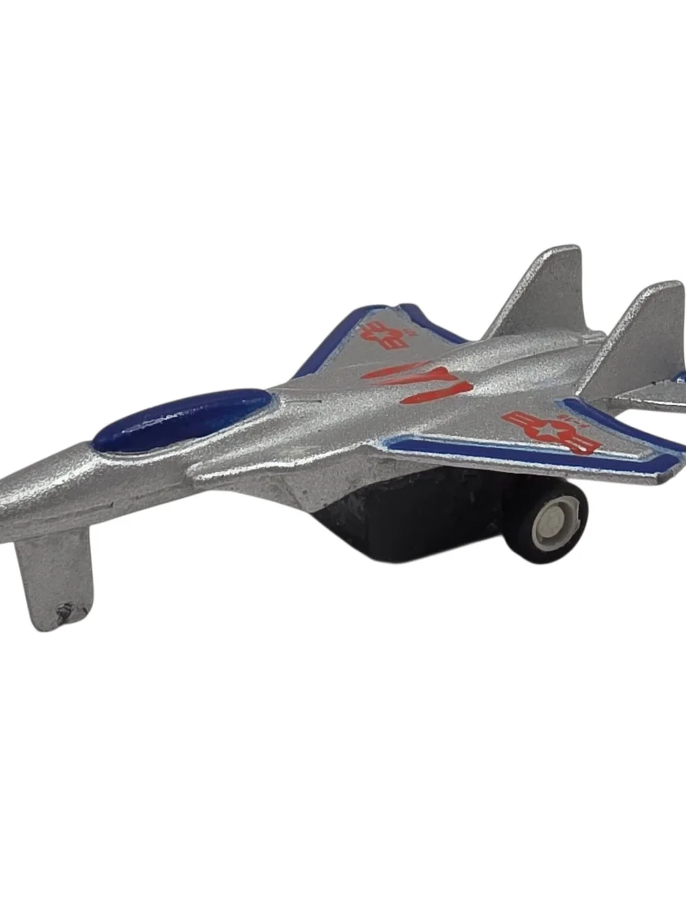 ​Vintage Tins Toys F-15 Eagle Fighter Jet Diecast Airplane Pullback Toy F501-506